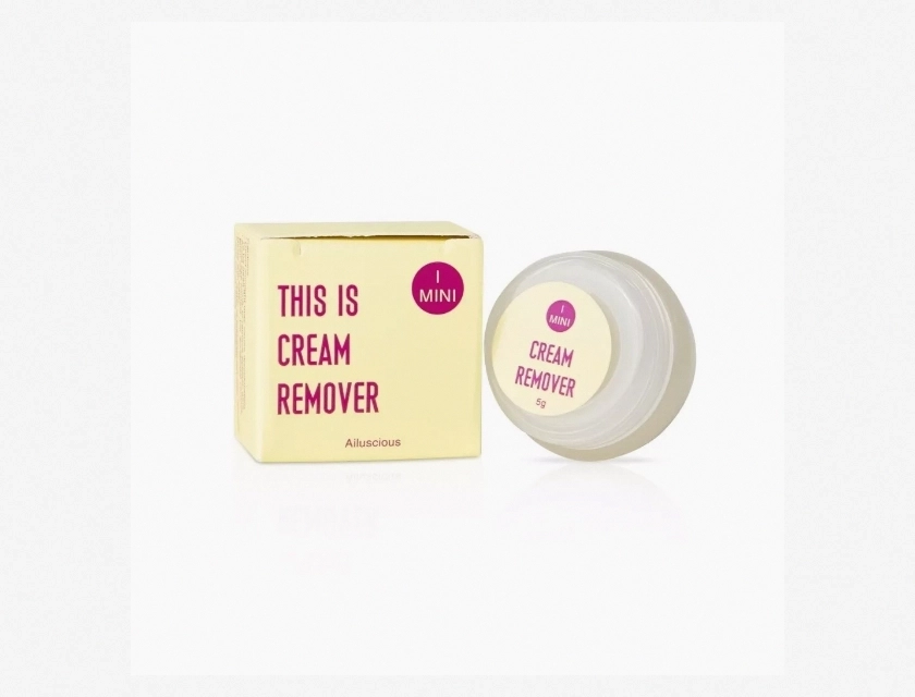 Eyelash Extension Adhesive Removal Cream – Made in Korea, Professional Lash Glue Remover for Sensitive Eyes, Fast & Gentle Formula
