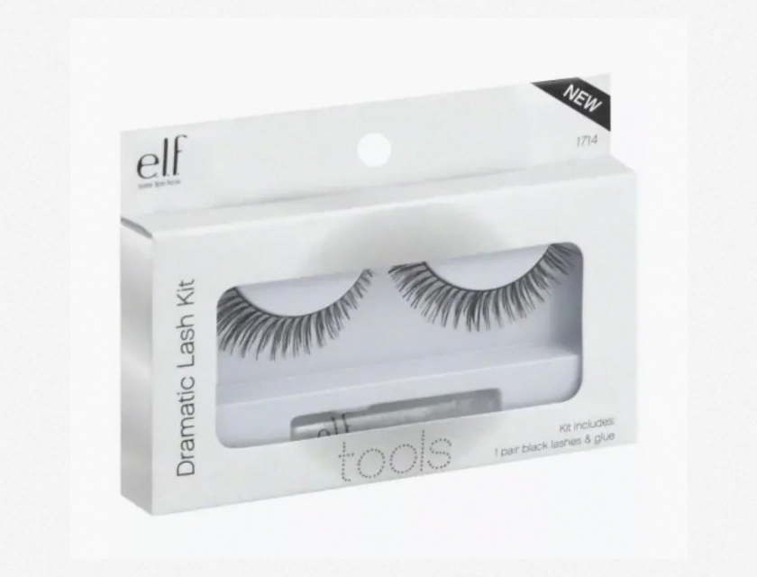 e.l.f. Dramatic Lash Kit with Glue, 2 Pairs, #1714