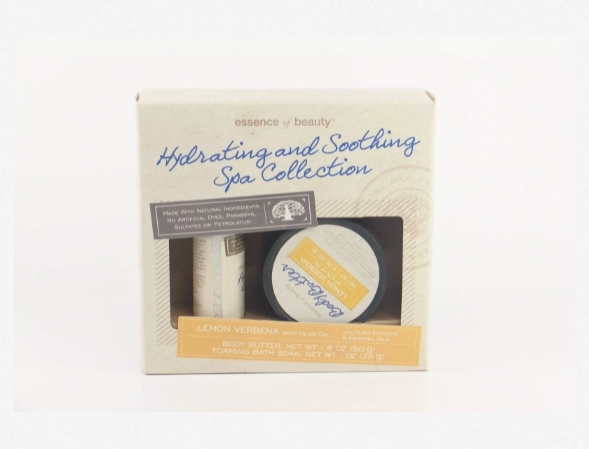 Essence of Beauty Hydrating & Soothing Spa Lemon Verbena Olive Oil Soap, 2 Pack