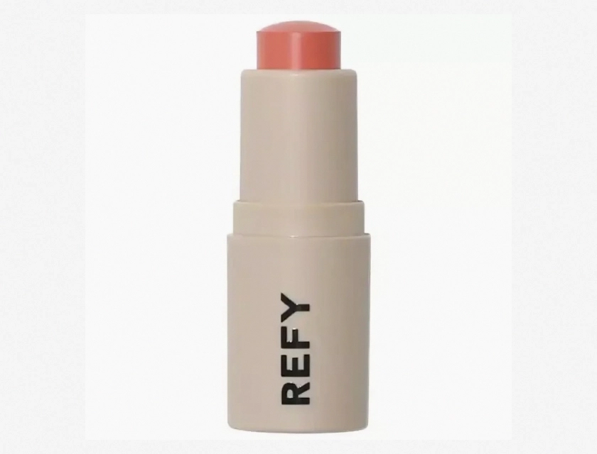 REFY Lip Blush in Amber – Sheer Tinted Lip Stain, Hydrating Formula, Long-Lasting Color
