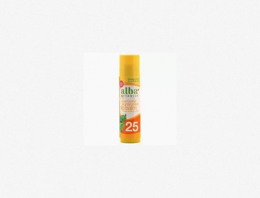 Alba Botanica Moisturizing Sunscreen Lip Balm SPF 25, 0.15 oz