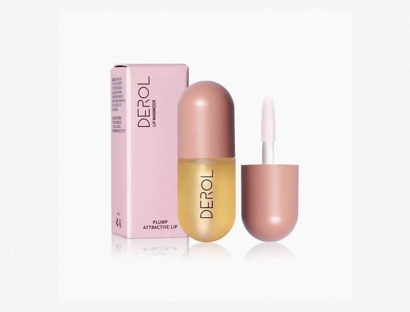 Sokgo Lip Plumper Gloss – Natural Lip Enhancer for Fuller Lips, Non-Sticky Formula