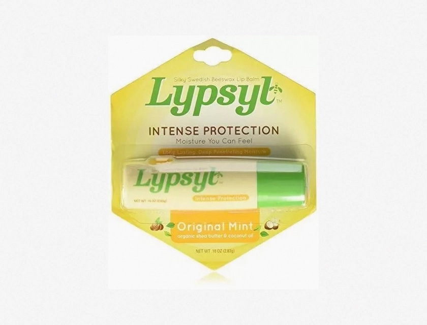Lypsyl Intense Protection Original Mint Lip Balm, 0.10 oz – Moisturizing Lip Care