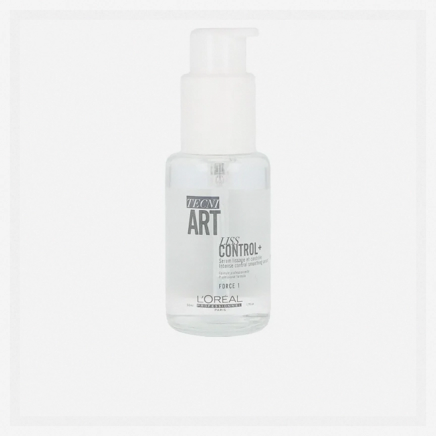L’Oreal Professionnel Tecni Art Liss Control Plus Serum, 50 ml – Anti-Frizz Hair Serum for Smooth, Sleek Styles