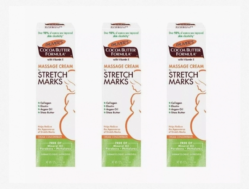 Palmer’s Cocoa Butter Formula Massage Lotion for Stretch Marks, 4.4 oz, Pack of 3