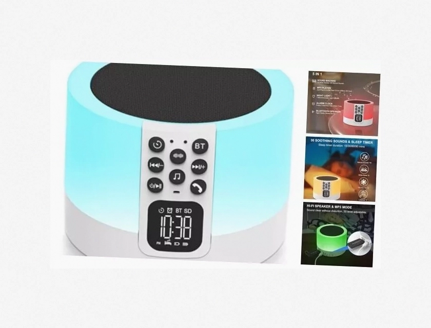 White Noise Machine for Sleeping, Adults, Baby, and Kids – Sound Machine