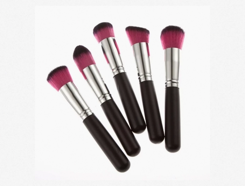 10 Piece Mini Makeup Brush Set Cosmetic Kit for Women