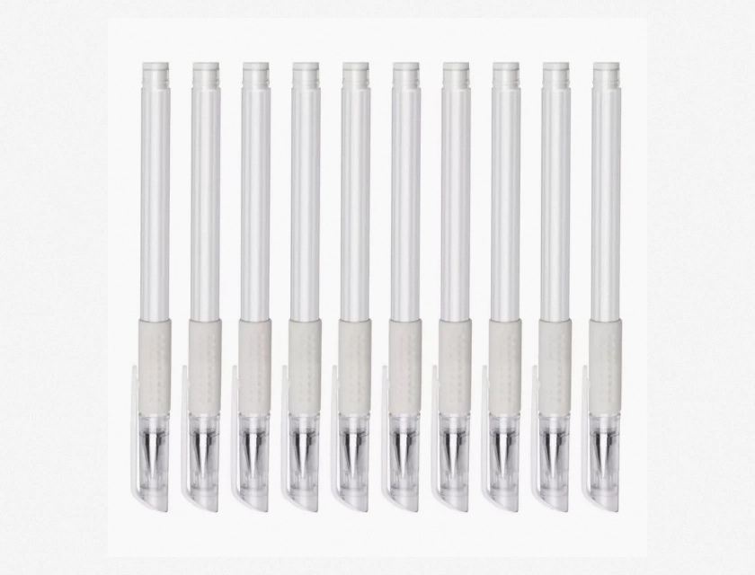 10 Pieces Makeup Positioning Pen Set Eyebrow Surgical Skin Marker
