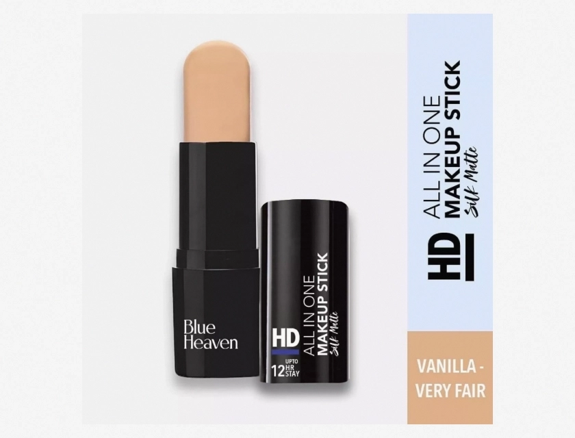Blue Heaven HD All in One Makeup Stick 101 Vanilla Very Fair 10g