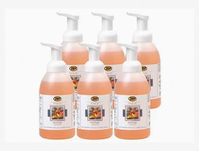 Zep Mango Foaming Antibacterial Hand Soap, 550 ml (Case of 6)