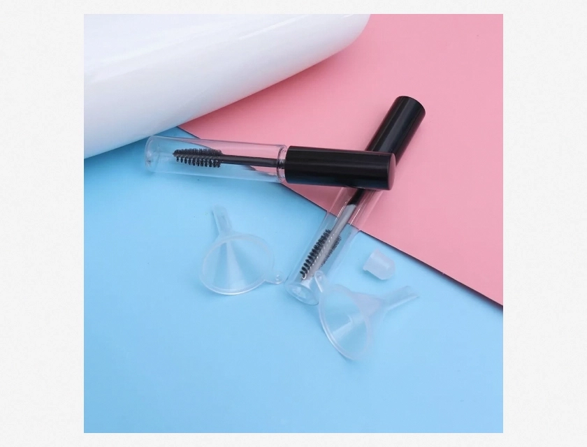 DIY Mascara Tube with Wand, Empty Lash Container, 2-Pack