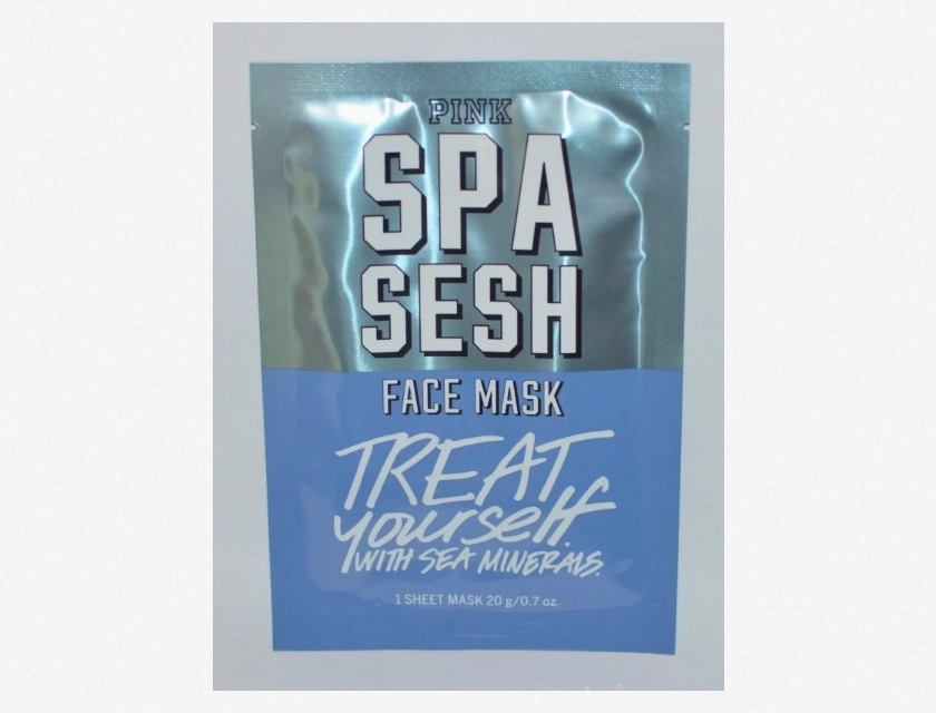 Victoria’s Secret Pink Spa Sesh Face Mask, Sea Minerals, 1 Count