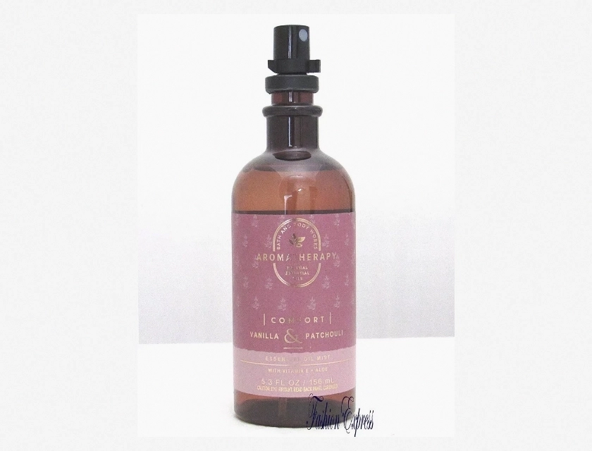 Bath & Body Works Vanilla & Patchouli Essential Oil Mist, 2 Pack (5.3 oz Each), Long-Lasting Fragrance
