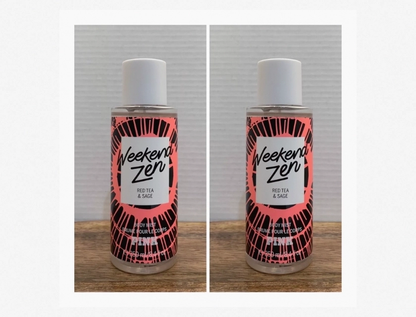 Victoria’s Secret Pink Weekend Zen Body Mist, 8.4 fl oz, Pack of 2