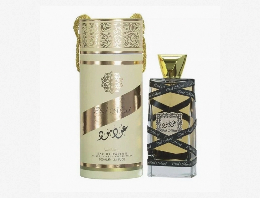 Lattafa Oud Mood Eau de Parfum, 3.4 oz, Unisex Perfume for Men and Women