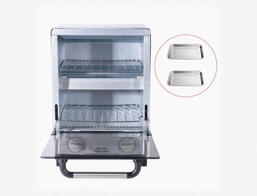 High Temperature Nail Dry and Cleaning Box, 12L, 110V 1000W