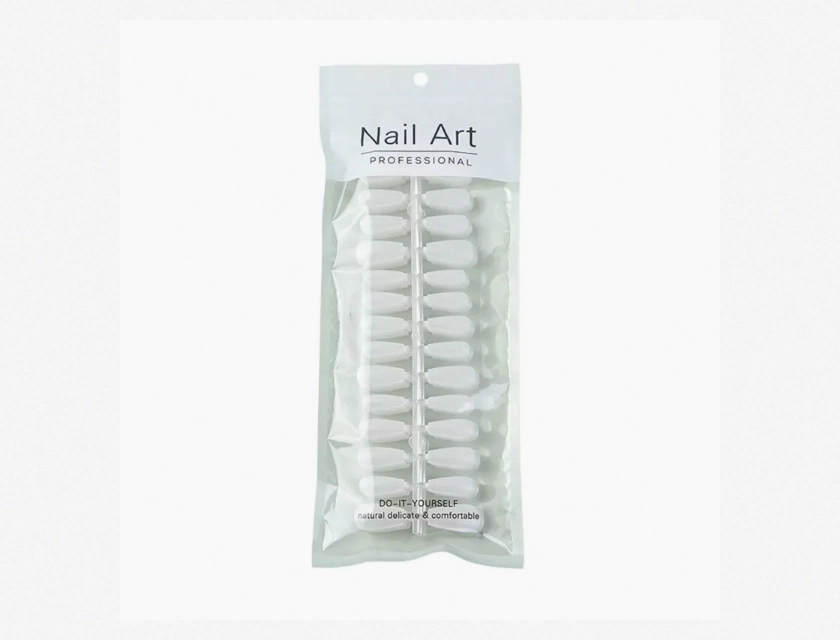300 Count Full Cover False Coffin Nail Tips for Salon, Professional Acrylic Nail Art Supplies