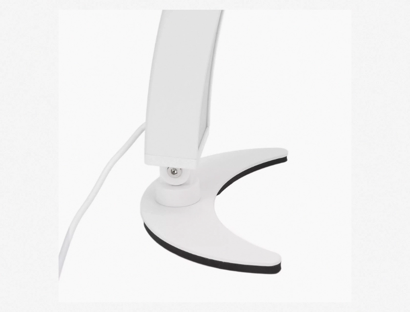 Half Moon Nail Desk Lamp 28 Inch 40W Dimmable 3200K-5600K 320 LED Beads XXL