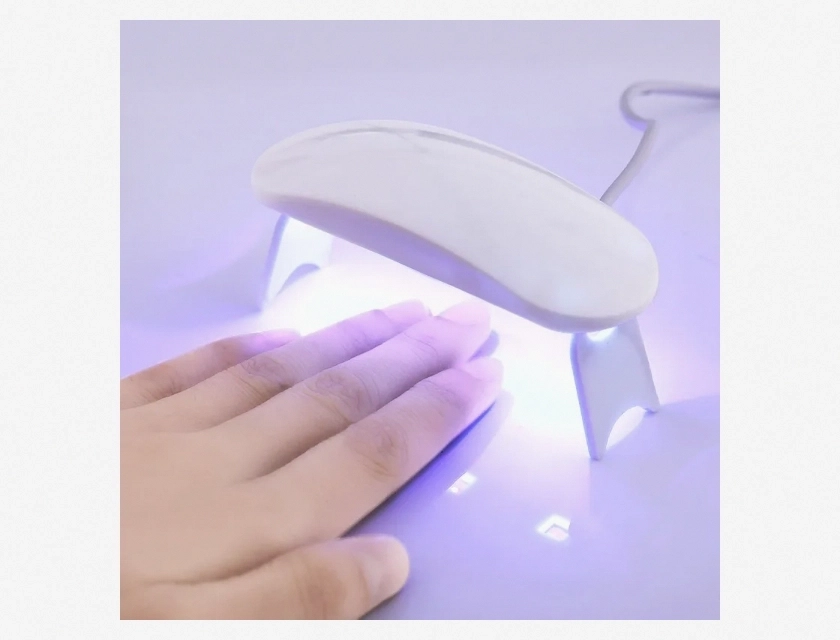 Portable 6W Mini UV LED Nail Lamp, USB Charging Gel Polish Curing Dryer