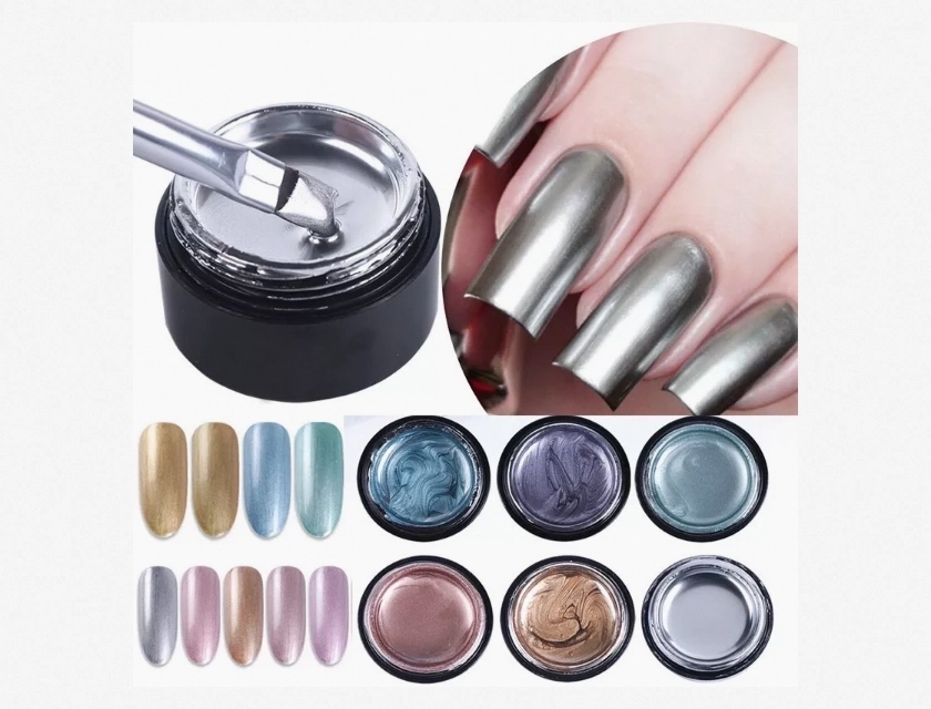 8ml Nail Spider Gel UV Nail Polish – Metal Effect Line Drawing Varnish with Mirror Finish