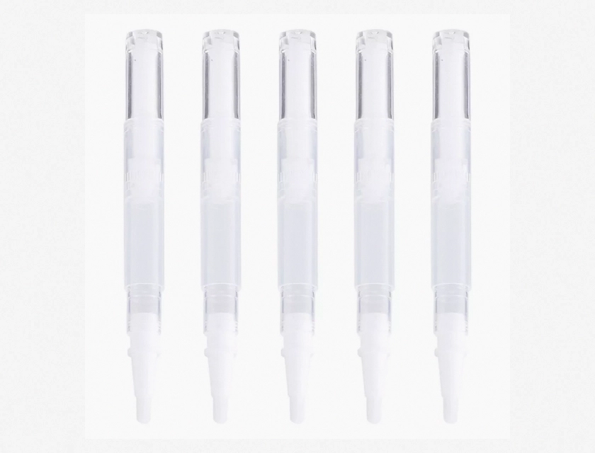 5-Piece Empty Nail Oil Pen Set – Manicure Accessories, Refillable Makeup Container Bottles