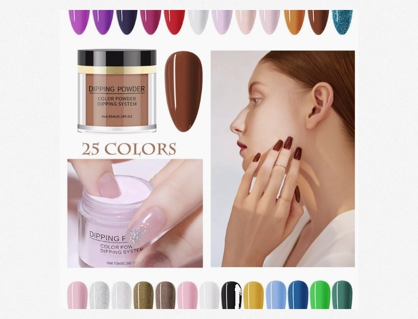 Ultra Thin Glitter Nail Powder for Acrylic Nails, Nail Art Supplies