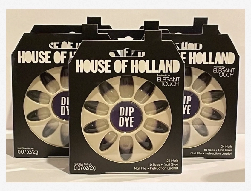 House of Holland Dip Dye Nail Kit by Elegant Touch, 6 Sets