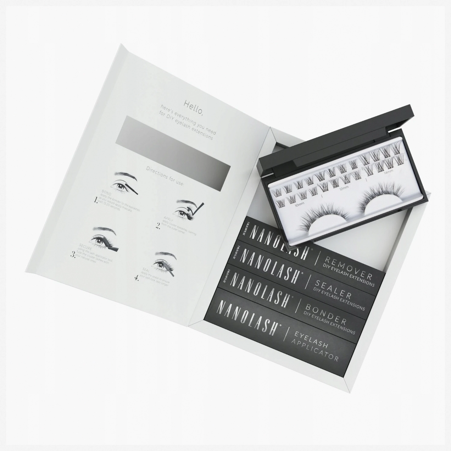 Nanolash Classy Kit 4 Pieces for Eyelash Extensions