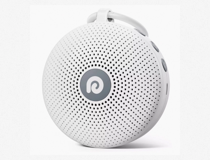 Portable White Noise Machine with 21 Soothing Sounds, Battery Powered for Travel and Sleep