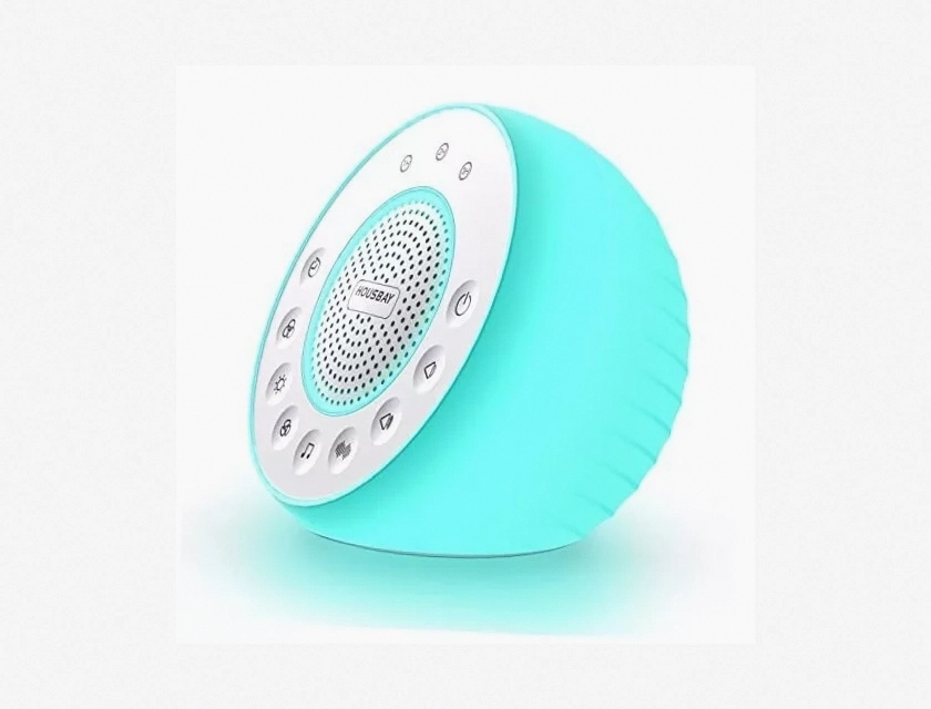 Glows White Noise Sound Machine with 31 Soothing Sounds and Colored Lights for Sleep, Relaxation, and Baby