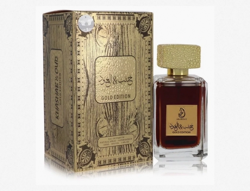 Arabiyat Khashab & Oud Gold Edition Eau de Parfum Spray, Unisex Perfume