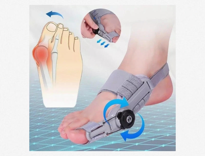 Foot Pain Relief Bunion Corrector, Rotatable Orthopedic Big Toe Support for Comfort and Alignment