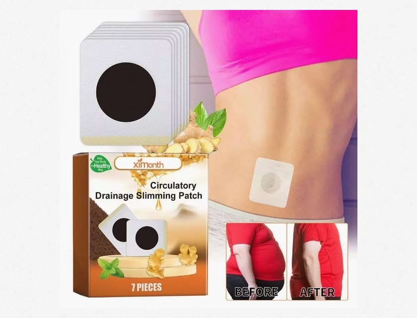 7-Piece Bee Lymphatic Drainage Patches for Slimming, Detox & Body Shaping – Women and Men