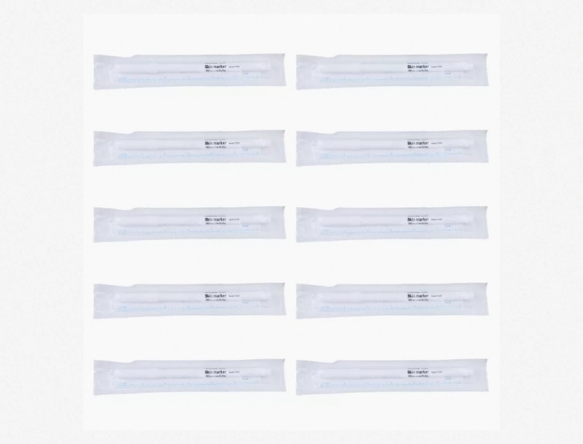 10 Surgical Skin Marker Pens for Eyebrow Positioning and Surgical Marking
