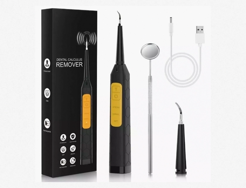 Electric Dental Plaque and Calculus Remover Tool Kit, USB Rechargeable
