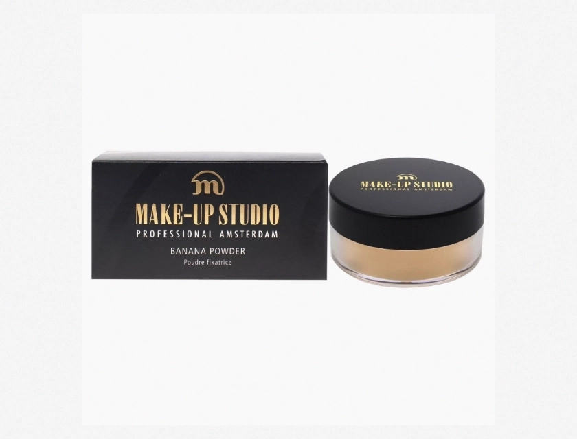 Make Up Studio Translucent Extra Fine Banana Powder, 0.35 oz – Setting & Brightening Face Powder