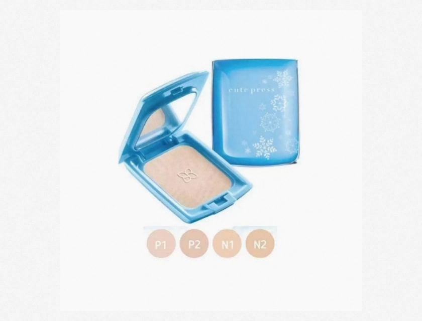 Cute Press Evory Snow Whiten & Oil Control Foundation Powder, P2, 12g
