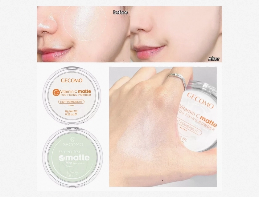 Matte Loose Setting Powder, Long Lasting Makeup Powder for Flawless Finish