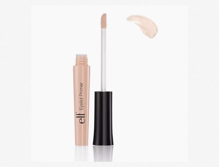 e.l.f. Cosmetics Eyelid Primer in Sheer, 0.17 fl oz – Makeup Base for Long-Lasting Eye Shadow