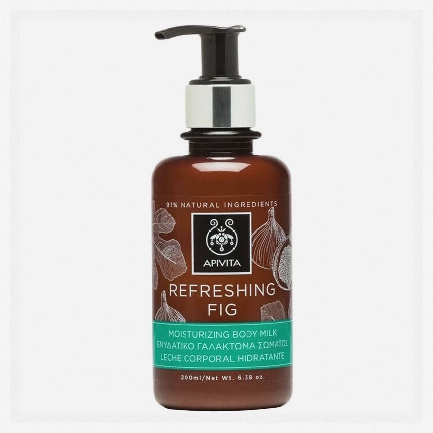 Apivita Hydrating Body Lotion with Fig, Propolis and Essential Oils, 200 ml
