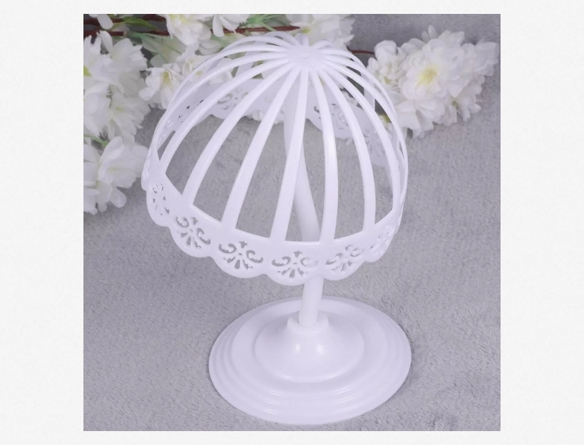 2-Piece Hat Display Rack for Tabletop – Baby and Child Bonnet Organizer, Clear Acrylic Stand for Showcasing Hats and Caps