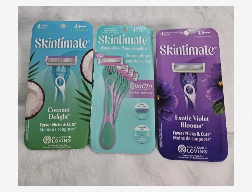 Skintimate Disposable Razors, Set of 3
