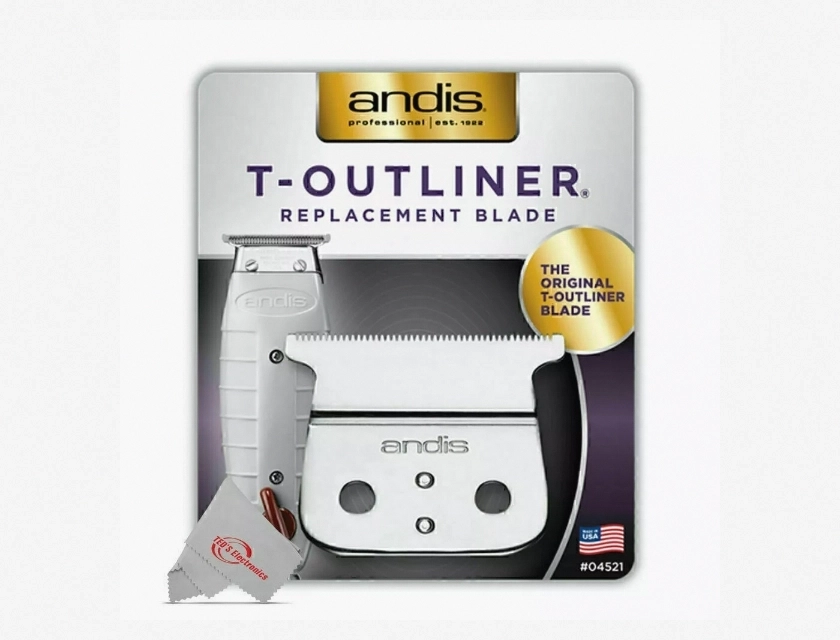 Andis 04521 Close Cutting Replacement Shaver Blade for T-Outliner Trimmer GTO GO SL