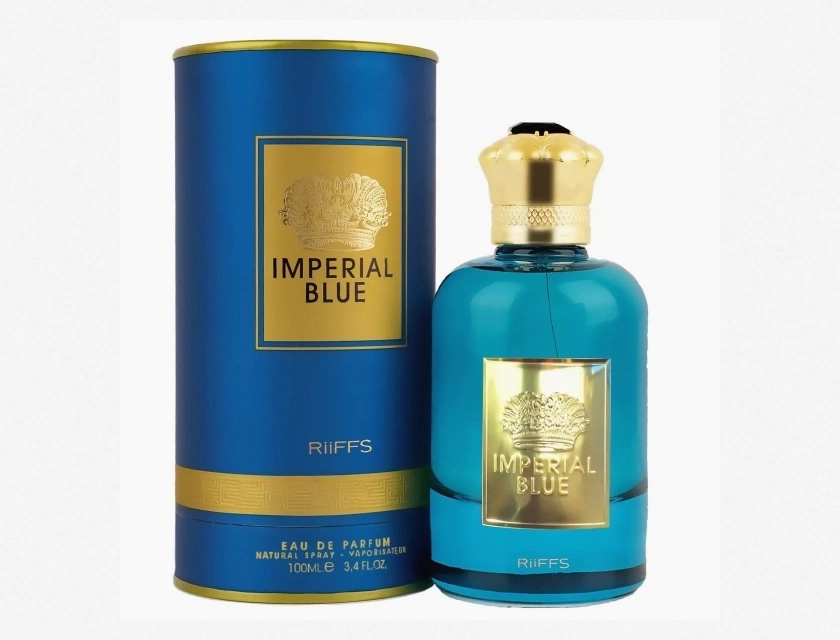 Riiffs Imperial Blue Eau de Parfum for Men, 3.4 oz Spray