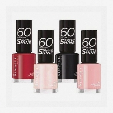 Rimmel London 60 Seconds Super Shine Nail Polish, Shade 810, 8ml – High Gloss Finish