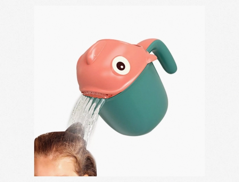 Shampoo Rinse Cup with Clownfish Design, Multifunctional Hair Rinser for Salon and Home Use