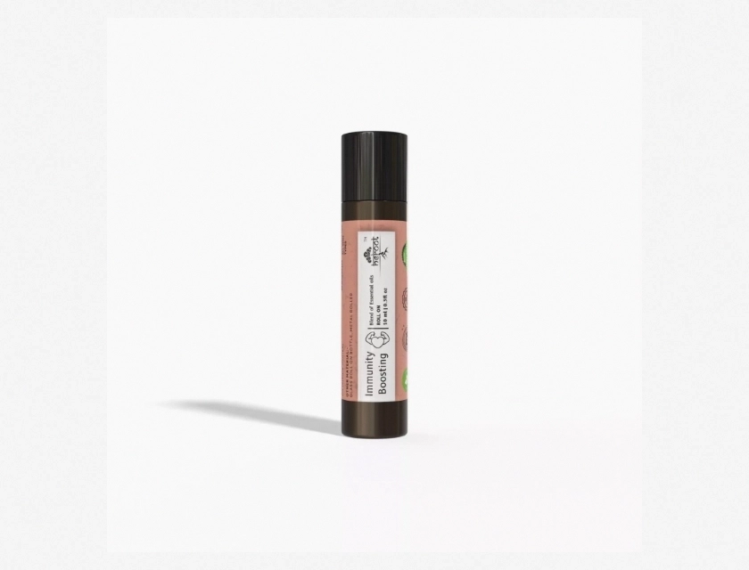 Essential Oil Blend Roll-On for Immunity Boost and Respiratory Relief, 10ml