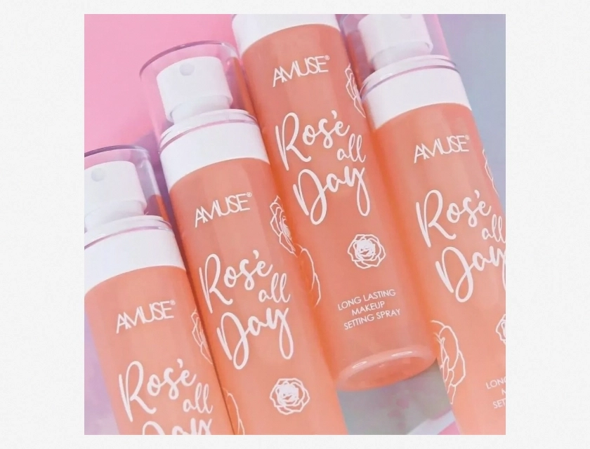 Rose All Day Setting Spray, Long-Lasting Makeup Mist, Hydrating & Vegan, 4 oz