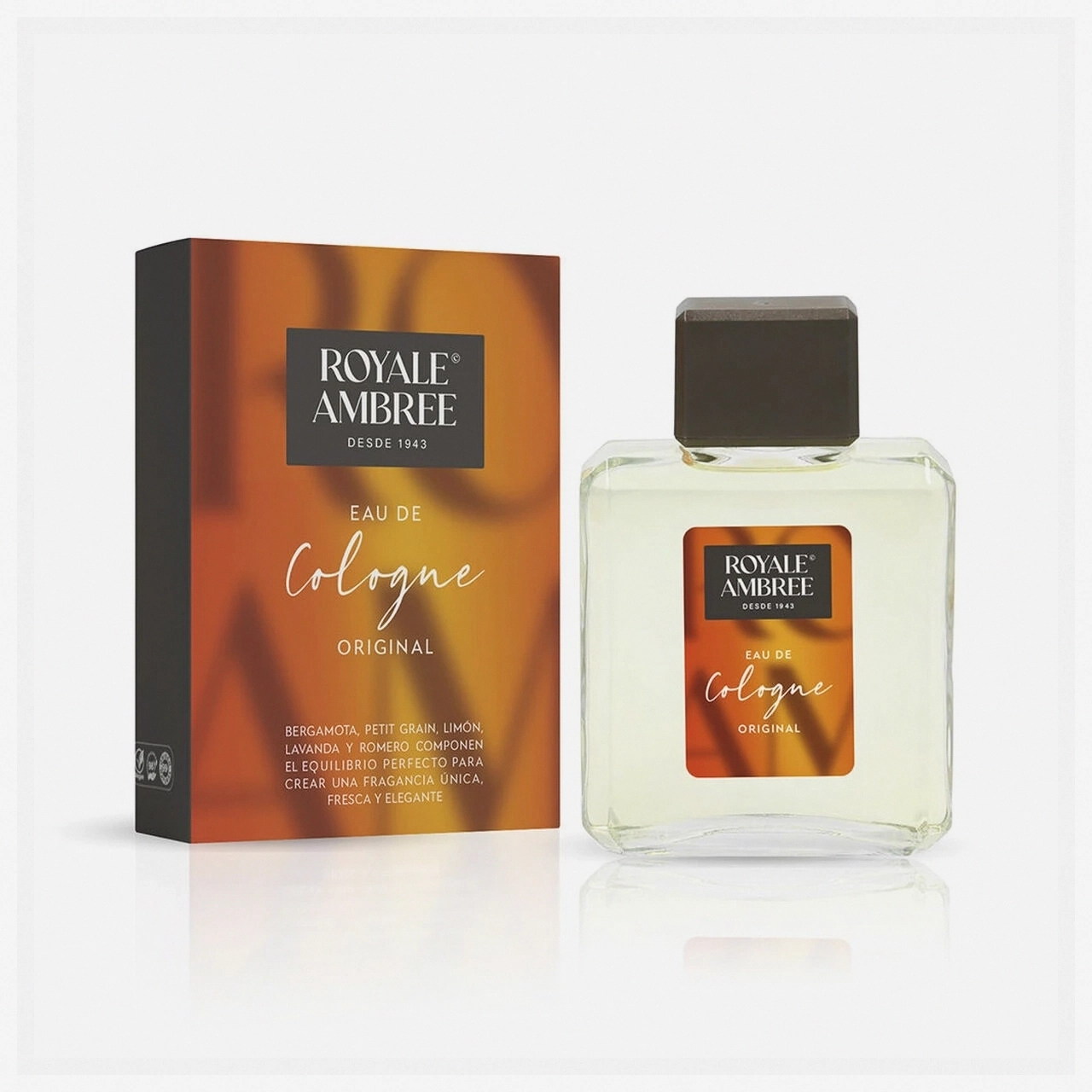 Royale Ambree Eau De Cologne 200 ml For Men And Women Long Lasting Fragrance