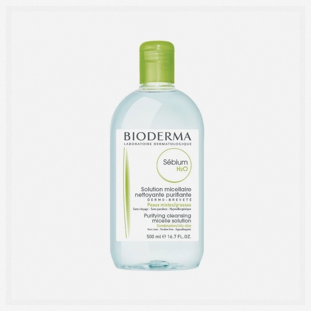 Bioderma Sebium H2O Micellar Solution for Acne-Prone Skin, 500 ml
